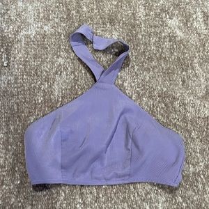 Purple Missguided crop. Size 4